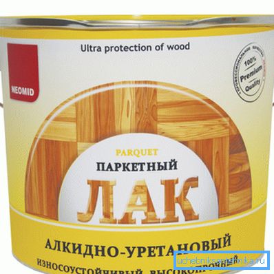 Алкиден-уретанов лак за паркет. Алкиден-уретанов лак за паркет.