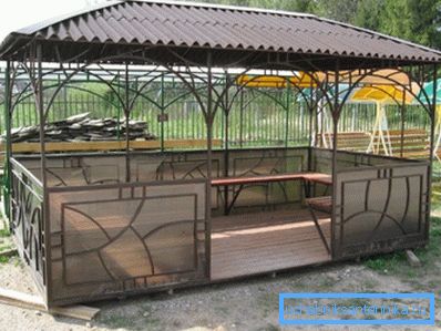 Gazebo с правоъгълен профил Gazebo с правоъгълен профил