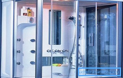 Голяма кабина 170x75 с плъзгащи врати - класическа версия на конструкцията Голяма кабина 170x75 с плъзгащи врати - класическа версия на конструкцията