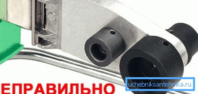 Големи дюзи трябва да бъдат монтирани в канали, разположени върху голяма част от нагревателния елемент