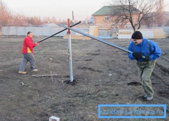 Пробиване на кладенци за основи ръчно Пробиване на кладенци за основи ръчно