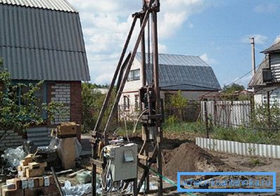 Пробиване на кладенеца MGBU