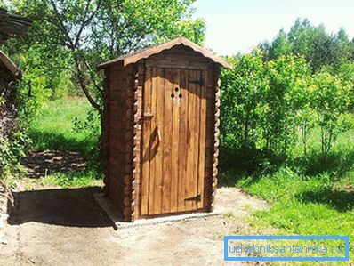 WC от дъски