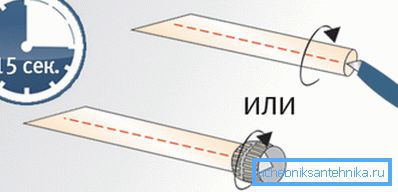 За качествена връзка трябва да обработвате правилно краищата За качествена връзка трябва да обработвате правилно краищата