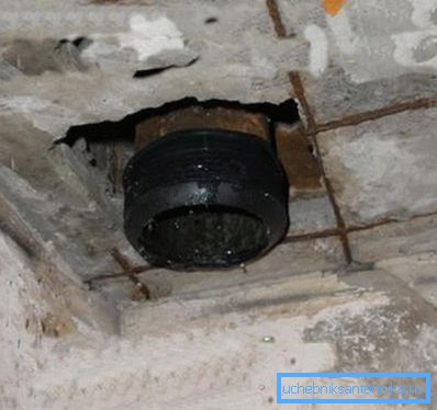 За да намалите шума, можете да оставяте кръста от чугун в пода За да намалите шума, можете да оставяте кръста от чугун в пода