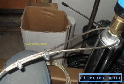 Прикрепете предпазния кабел с 2 скоби. Прикрепете предпазния кабел с 2 скоби.