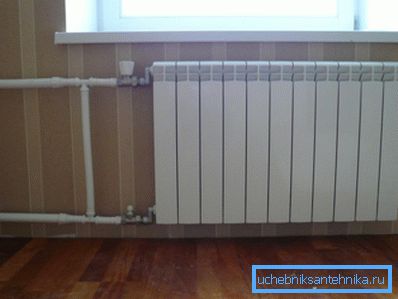 Функциониращ нов радиатор