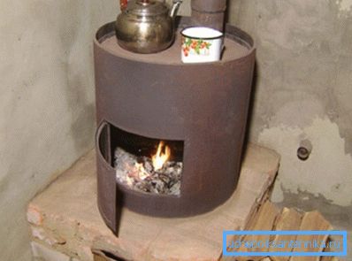 Гаражна печка на дърва от тръбата със собствените си ръце Гаражна печка на дърва от тръбата със собствените си ръце