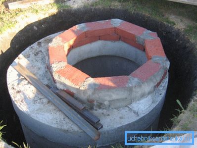 Завършена конструкция на бетонни пръстени