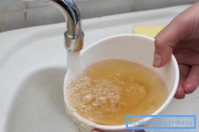 Прекомерното желязо дава специфичен цвят и вкус Прекомерното желязо дава специфичен цвят и вкус