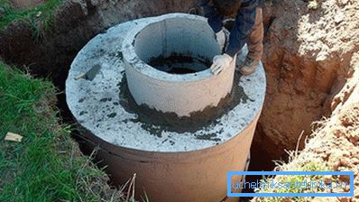 Канализационна мрежа от бетонни пръстени