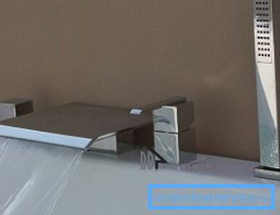 Каскадный вариант излива
