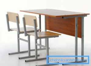 Класическо училище и столове