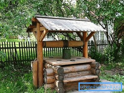 Едно кладенец в селски стил.