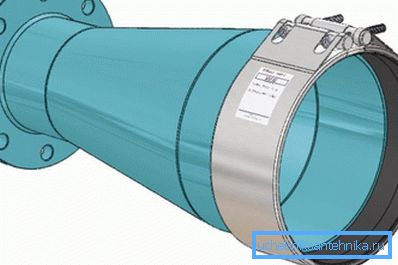Комбиниран модел с кримпваща и фланцова част Комбиниран модел с кримпваща и фланцова част