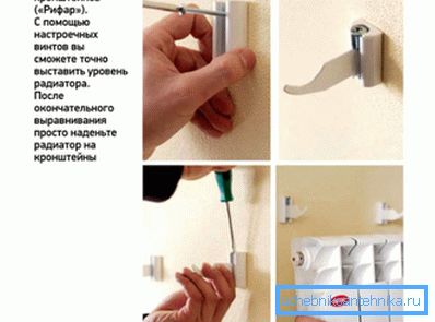 Кратки инструкции за инсталиране на скоби.