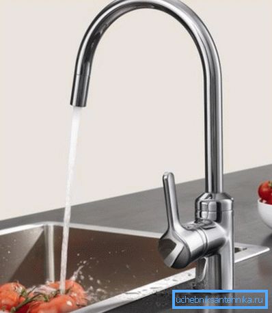 Кухненски миксер за водонагреватели без налягане Кухненски миксер за водонагреватели без налягане