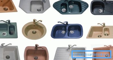 Кварцови мивки, стоманени и медни мивки, мраморни мивки, неръждаема стомана, пластмаса, керамика - това е непълен списък на възможните варианти.