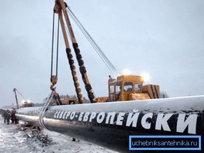 Монтаж на тръба от газопровод с клас на якост K60 Монтаж на тръба от газопровод с клас на якост K60