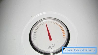 Моят котел е настроен да загрява до около 45 градуса.