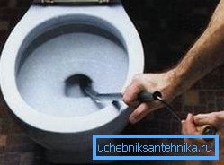 При фото почистването с въже