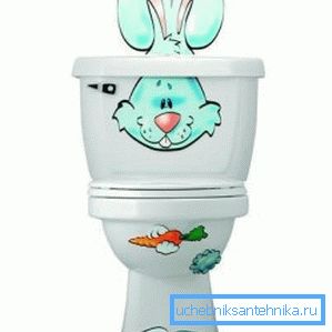 В снимката - детска версия на тоалетна чиния В снимката - детска версия на тоалетна чиния