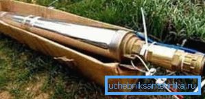 На снимката един от моделите на потапящата се помпа е от надлъжно херметичен тип На снимката един от моделите на потапящата се помпа е от надлъжно херметичен тип