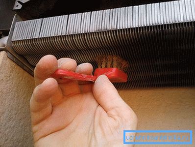Външно почистване на топлообменника