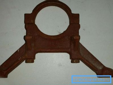 Краката за монтиране на чугунени радиатори на пода Краката за монтиране на чугунени радиатори на пода