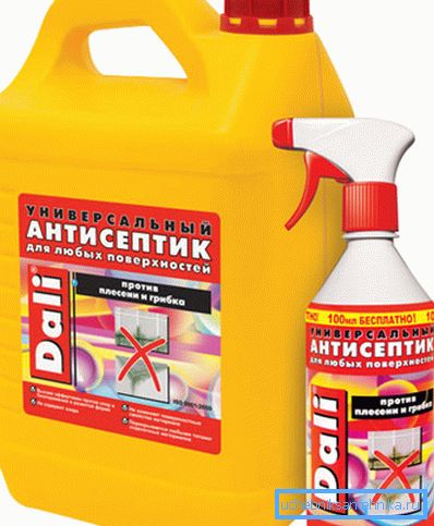 Проба от агента, предотвратяваща появата и разпространението на гъбичките