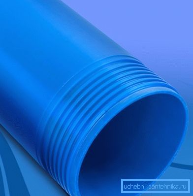 Обсадная PVC труба для скважины
