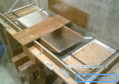 Подпори от тухли под кофража Подпори от тухли под кофража