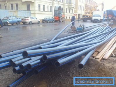 Тръби за водоснабдяване