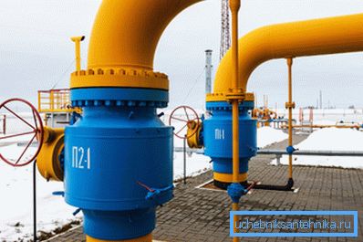 Освобождаване на главния газопровод. Освобождаване на главния газопровод.