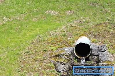 Отводняване на отводнителната система на обекта