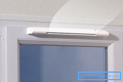 Пластмасов прозорец с вентил. Пластмасов прозорец с вентил.