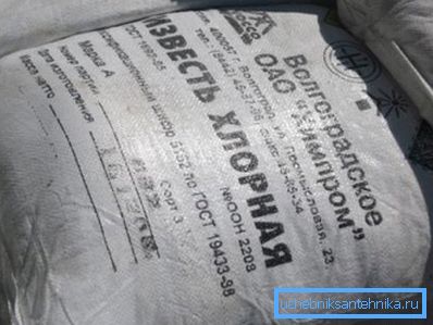 Веществото, използвано в опаковката.