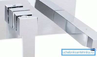 Пример хромированного крана