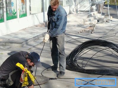 Ръчно полагане на кабели Ръчно полагане на кабели