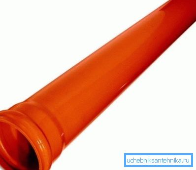 PVC тръба за външна канализация PVC тръба за външна канализация