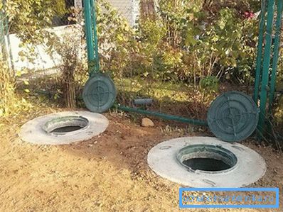 Септична яма от бетонни пръстени в страната