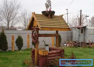 навес над шахтой