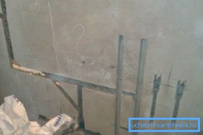 Строби за тръби в банята Строби за тръби в банята