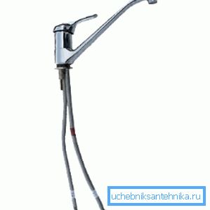 Смесител с гъвкави маркучи Смесител с гъвкави маркучи