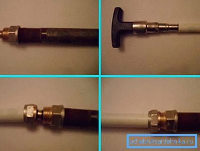 Свързване на метални пластмасови и метални тръби Свързване на метални пластмасови и метални тръби
