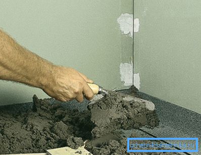 Създаване на втория слой от бетон Създаване на втория слой от бетон