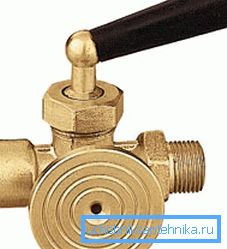 Специалният трипътен клапан има платформа за инсталиране на манометър