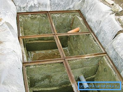 Самопоцинкована бетонна конструкция