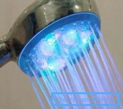 LED светлина влагозащищенные светильники для душевых помещений способны придать окружающей обстановке фантастическую привлекательность