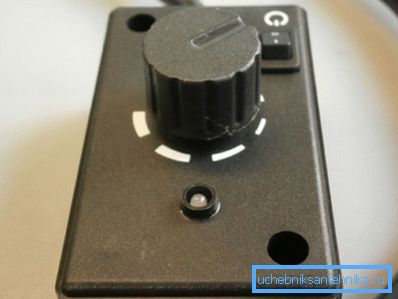 Така изглежда контролния панел PU-10.